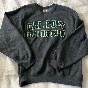 Cal poly San Luis Obispo crew neck sweatshirt